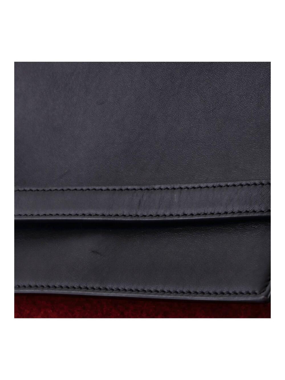 Celine Belt Bag Felt And Leather Mini #294347C11B - Picture 6 of 8